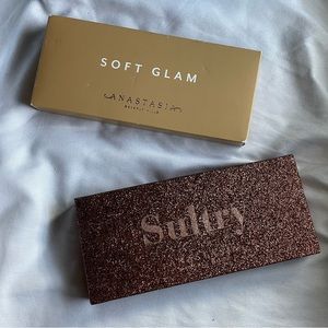 ABH Soft glam and Sultry palettes